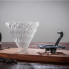 حار بيع القهوة المنقط V60 فلتر القهوة الزجاجي المقاوم للحرارة لفنجان تخمير القهوة باريستا 2-4Cups