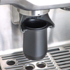 كوب جرعات قهوة إسبريسو 58 مللي متر من Portafilter فنجان قهوة إسبرسو 304 مصنوع من الفولاذ المقاوم للصدأ بلون أسود غير لامع طلاء غير لاصق