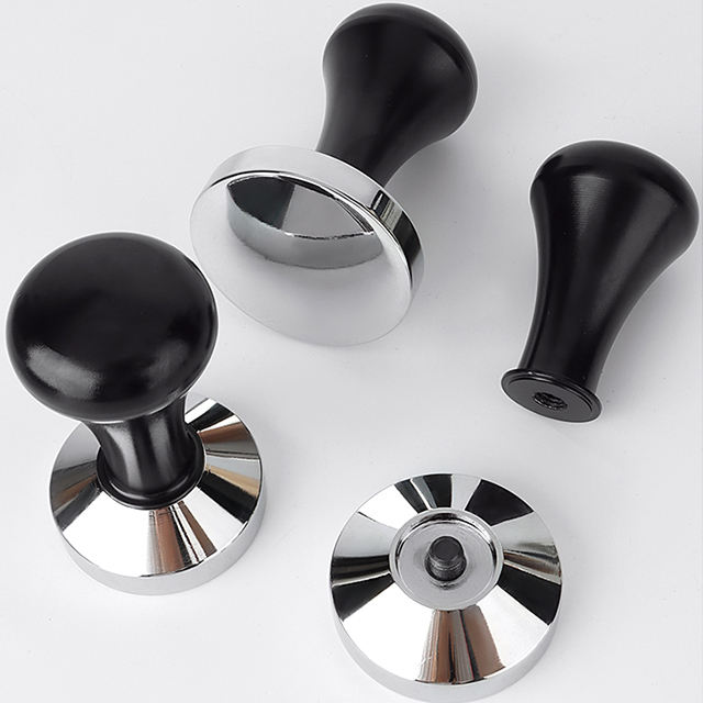 مكبس قهوة من الفولاذ المقاوم للصدأ 304 عبث بمسحوق قهوة إسبرسو لماكينات إسبرسو Portafilter Home Barista