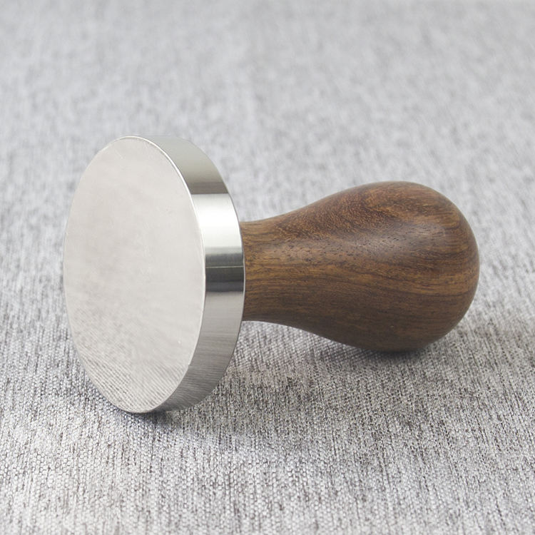 Classic Wood 49 51 53 57 58mm Base مكبس قهوة إسبريسو لضغط مسحوق القهوة