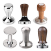 Classic Wood 49 51 53 57 58mm Base مكبس قهوة إسبريسو لضغط مسحوق القهوة
