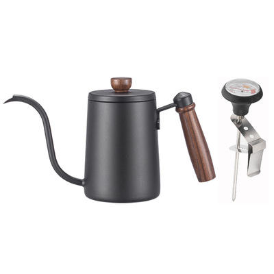 304 Gooseneck Kettle Coffee Gator Pour Over Kill Flow Spout and Standard Hand Drip Tea & Coffee غلاية