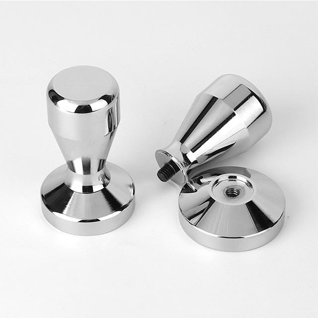 مسحوق ضغط الفولاذ المقاوم للصدأ 51 مم ، Espresso Hand 51mm ، 304 58mm Barista Metal Coffee Tamper