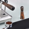 أداة توزيع القهوة Espresso Tool مقبض خشبي طبيعي وقاعدة محرض إسبريسو احترافي
