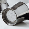 وعاء موكا من الفولاذ المقاوم للصدأ Inox 18/8 Espresso Maker Mocha Pot Heat Induction متوفر بمقبض من النايلون