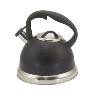 IT-CP1045 غلاية صفير الشاي من الفولاذ المقاوم للصدأ على طراز أوروبا السوداء للحصول على هدية ترويجية