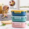 470 مللي Home BPA صندوق غداء مجاني للأطفال مانع للتسرب من الفولاذ المقاوم للصدأ أوعية طعام حرارية بينتو مع حقيبة