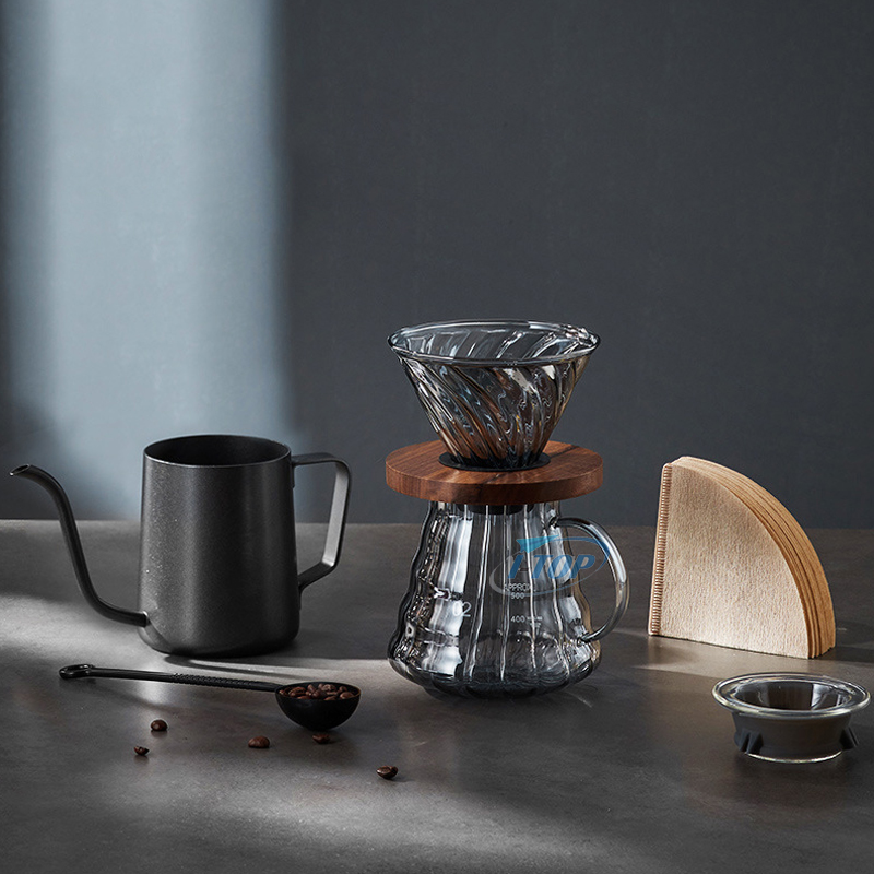 v60 outdoor modern manual drip travel bag gift box packing grinder pot غلاية صب أكثر من مجموعة صانعة القهوة