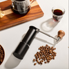 التخييم المحمولة دليل مطحنة القهوة الفولاذ المقاوم للصدأ CNC420 لدغ صديقة للبيئة مقبض خشبي مطحنة القهوة مطوية سهلة الحمل