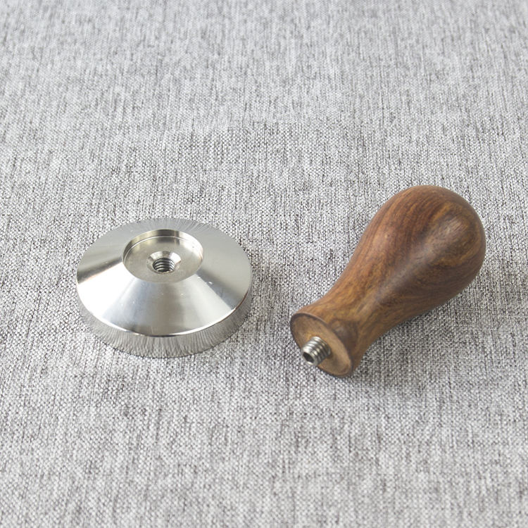 Classic Wood 49 51 53 57 58mm Base مكبس قهوة إسبريسو لضغط مسحوق القهوة