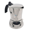 وعاء موكا من الفولاذ المقاوم للصدأ Inox 18/8 Espresso Maker Mocha Pot Heat Induction متوفر بمقبض من النايلون