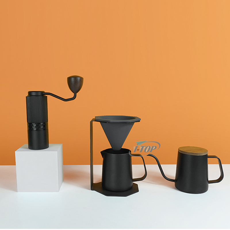 V60 Coffee Bag Barista Tools Pour Over Coffee Kit طقم قهوة للتخييم في الهواء الطلق