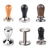 Classic Wood 49 51 53 57 58mm Base مكبس قهوة إسبريسو لضغط مسحوق القهوة