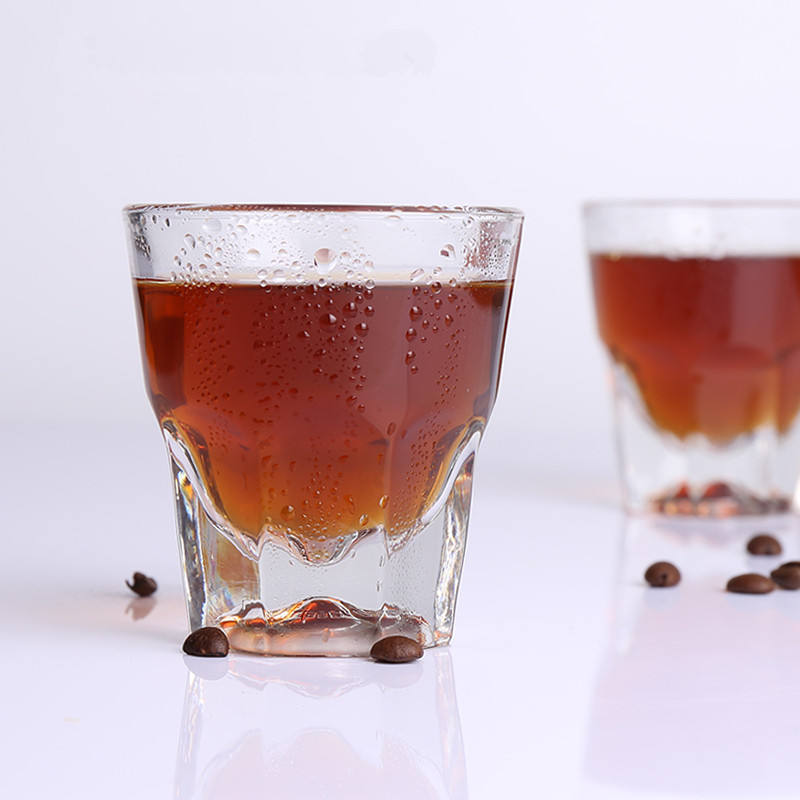 زجاج شوت بشعار مخصص عالي الجودة نظارات تيكيلا شوت 30 مللي / 1 أوقية زجاج رصاصة لأدوات البار والمقهى