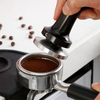 مقبض وحامل من الألومنيوم الأسود مكبس قهوة Barista Espresso مقاس 51-58 مم مع زنبرك