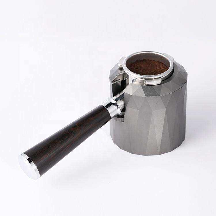 51/53/54/58 مللي متر حامل عبث القهوة Espresso Portafilter Holder Rack سبائك الألومنيوم قابل للتعديل ماكينة القهوة باريستا مقهى أداة